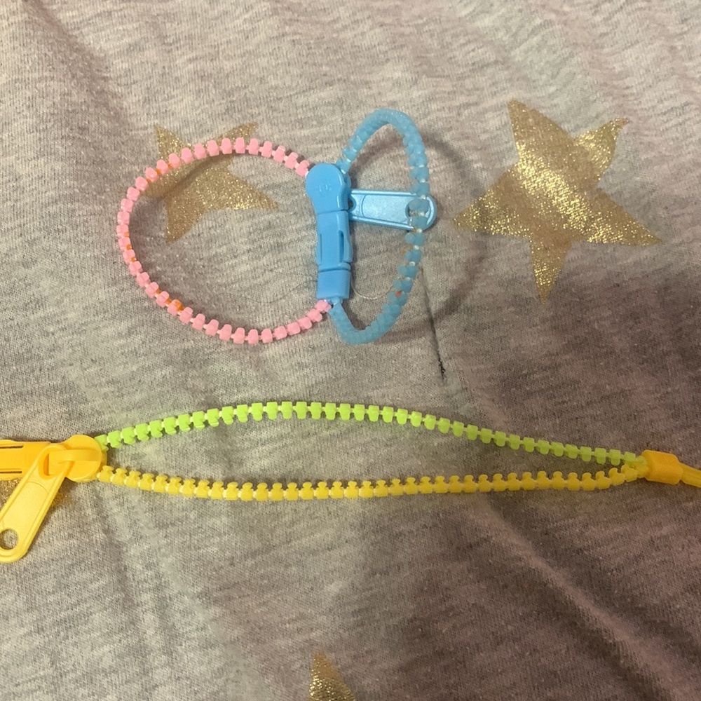 Zipper braclets - Picture 3 of 3